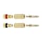 Monoprice 10 PAIRS Of High-Quality Gold Plated Speaker Banana Plugs_ Closed Scre 21820 - alternate 2